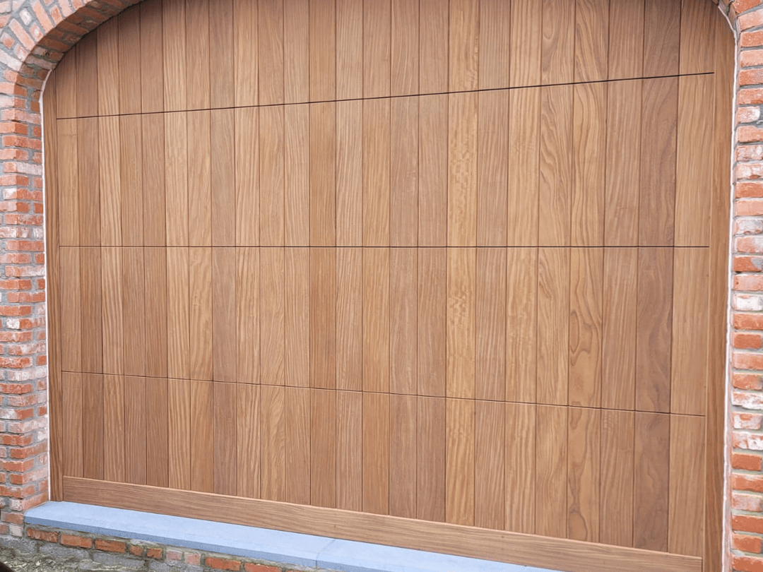 Panelen met houtstructuur